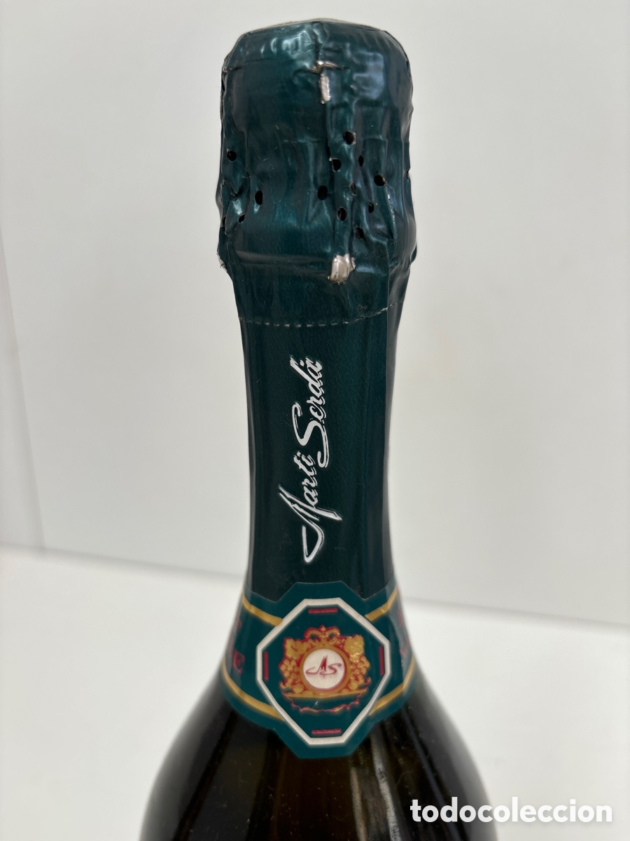 Botellas antiguas: CAVA MART&Iacute; SERDA GRAN RESERVA PRECINTADO - Foto 3