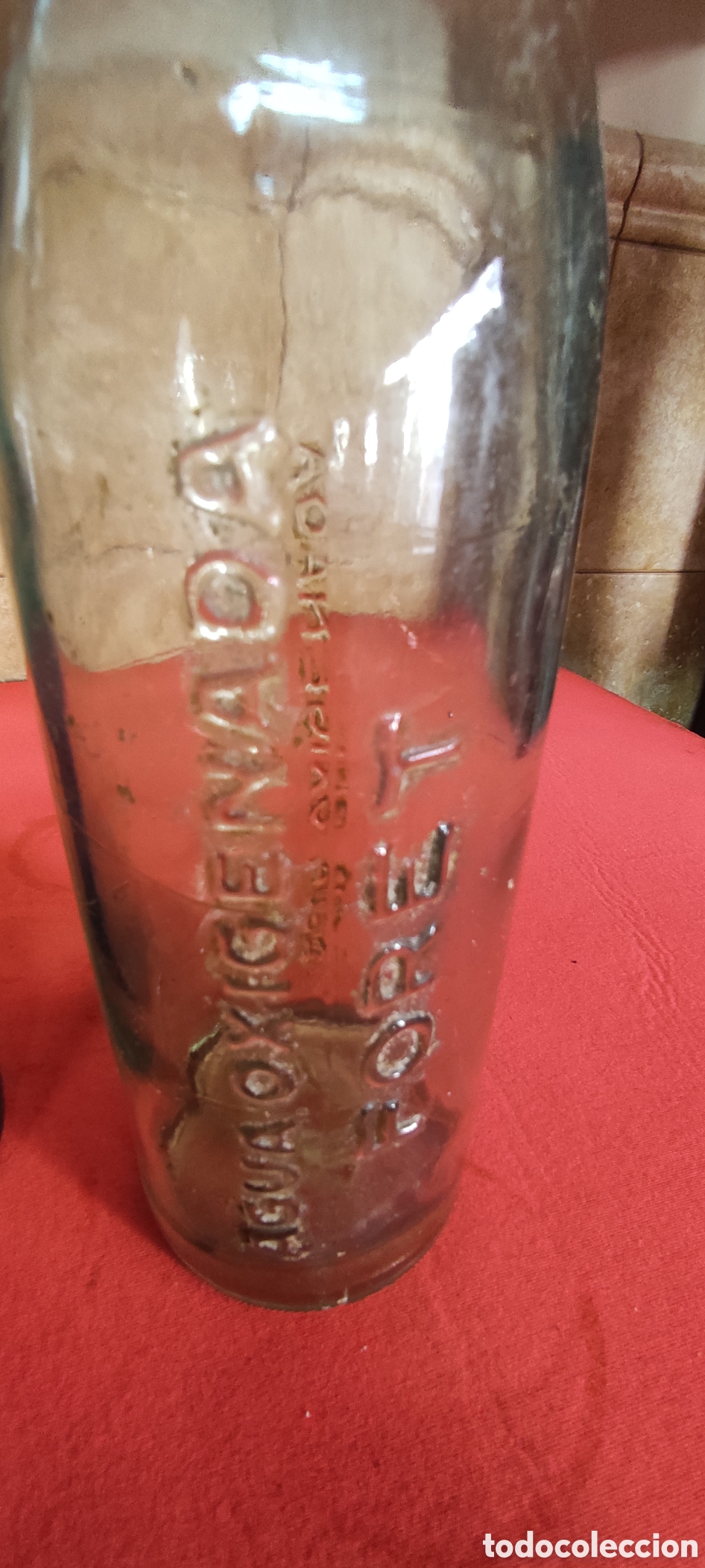 Botellas antiguas: Botellas agua oxigenada Foret - Foto 4