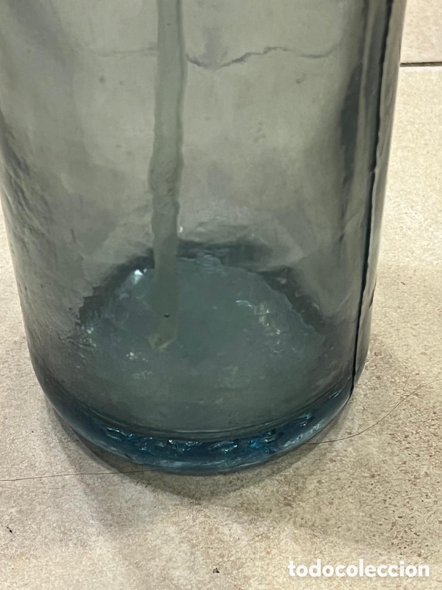 Botellas antiguas: Bonito sif&oacute;n antiguo - Foto 5
