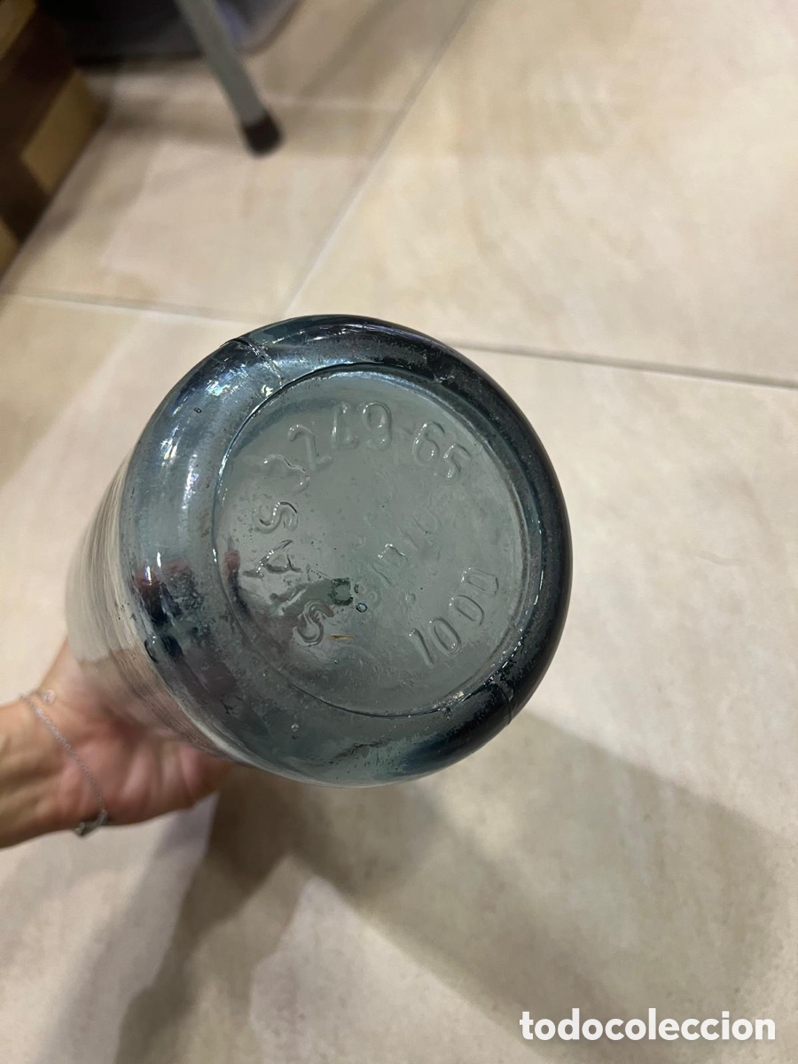Botellas antiguas: Bonito sif&oacute;n antiguo - Foto 6