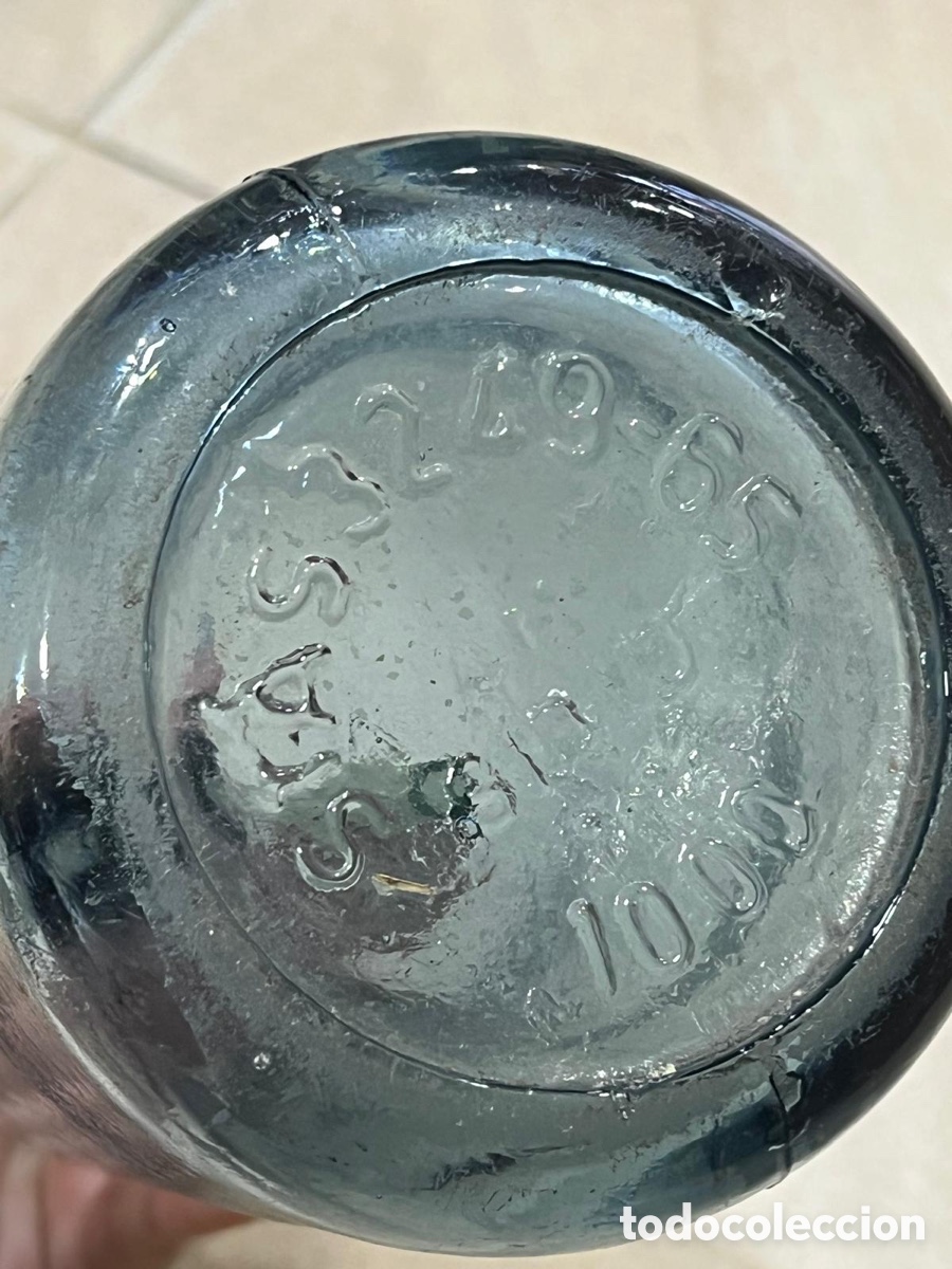 Botellas antiguas: Bonito sif&oacute;n antiguo - Foto 7