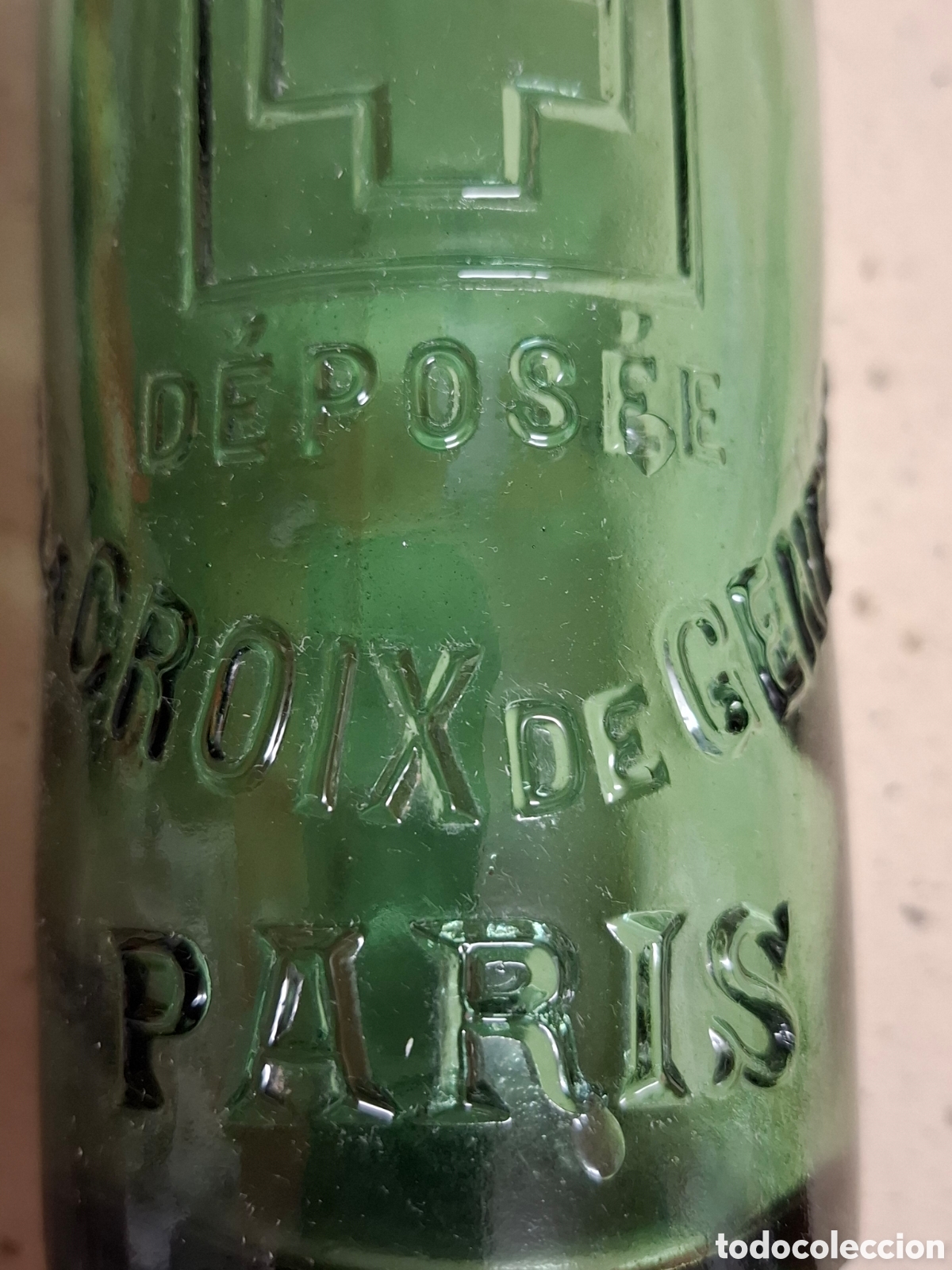 Botellas antiguas: Botella vin girard Francia - Foto 5
