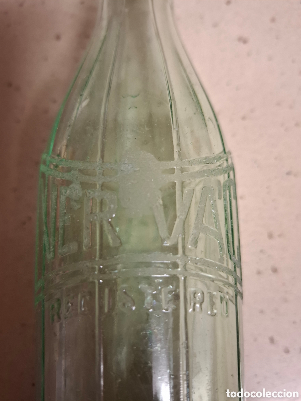 Botellas antiguas: Botella ver-vac 1920 - Foto 2