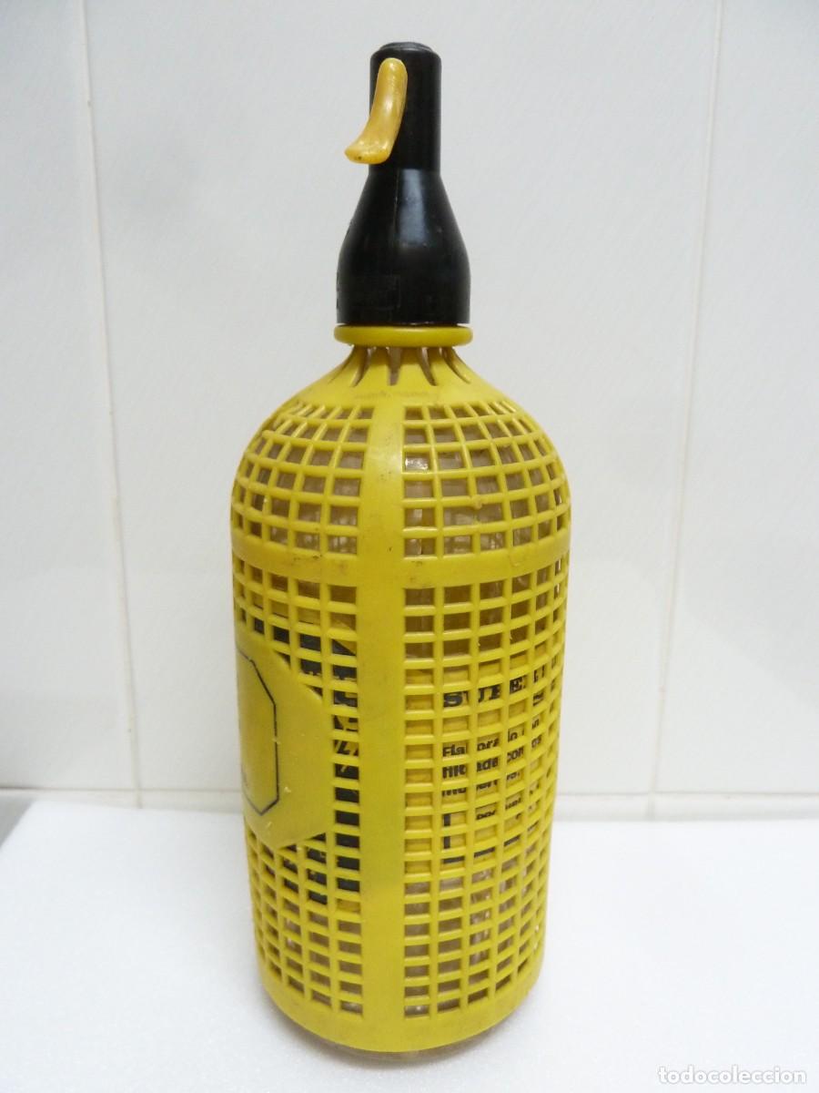 Botellas antiguas: ANTIGUA BOTELLA SIFON -OD&Egrave;RIZ-G.O.S.A.----PAMPLONA - Foto 3