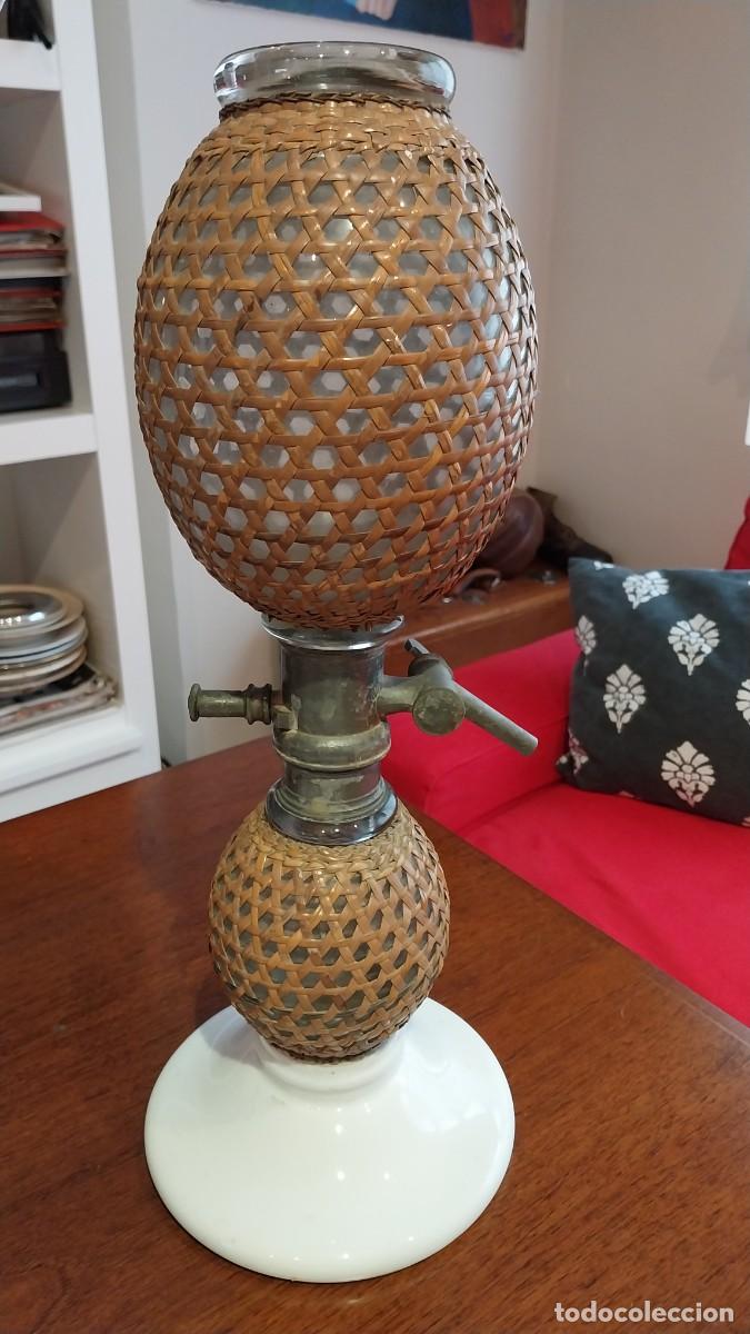 Botellas antiguas: Sif&oacute;n franc&eacute;s Antiguo - Foto 1