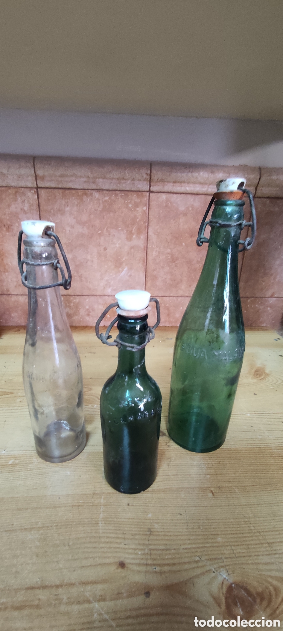Botellas antiguas: Lote de botellas antiguas - Foto 5