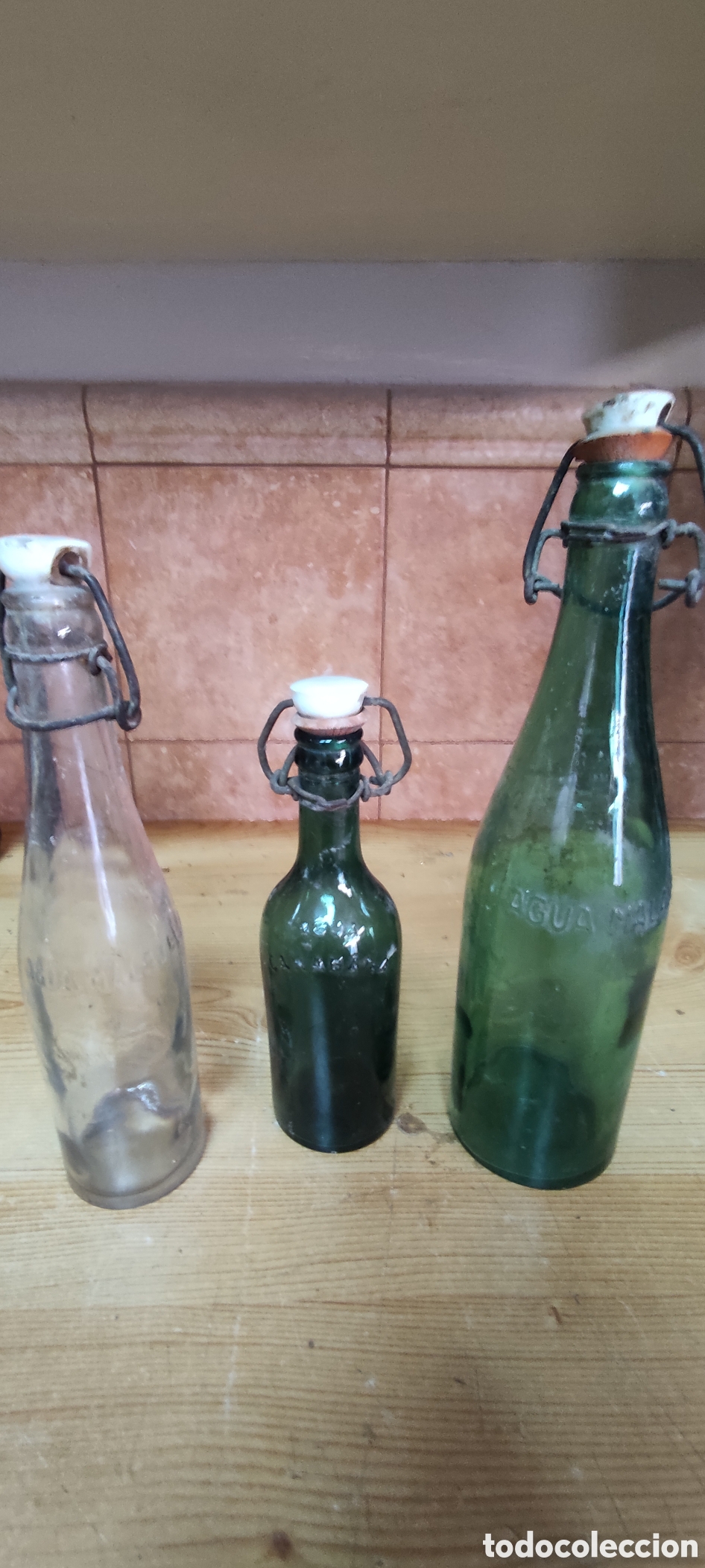 Botellas antiguas: Lote de botellas antiguas - Foto 6