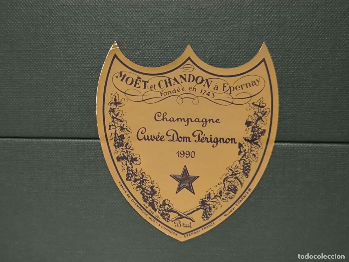 Botellas antiguas: Botella Dom P&eacute;rignon - Foto 3