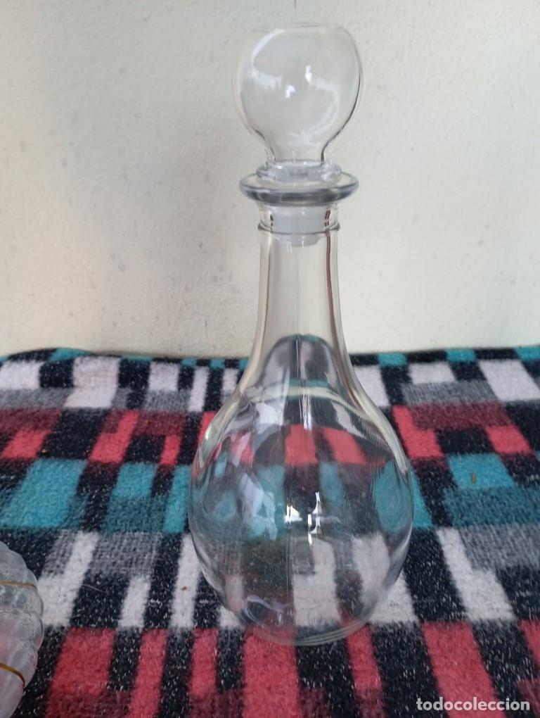 Botellas antiguas: botella de cristal vitange - Foto 1
