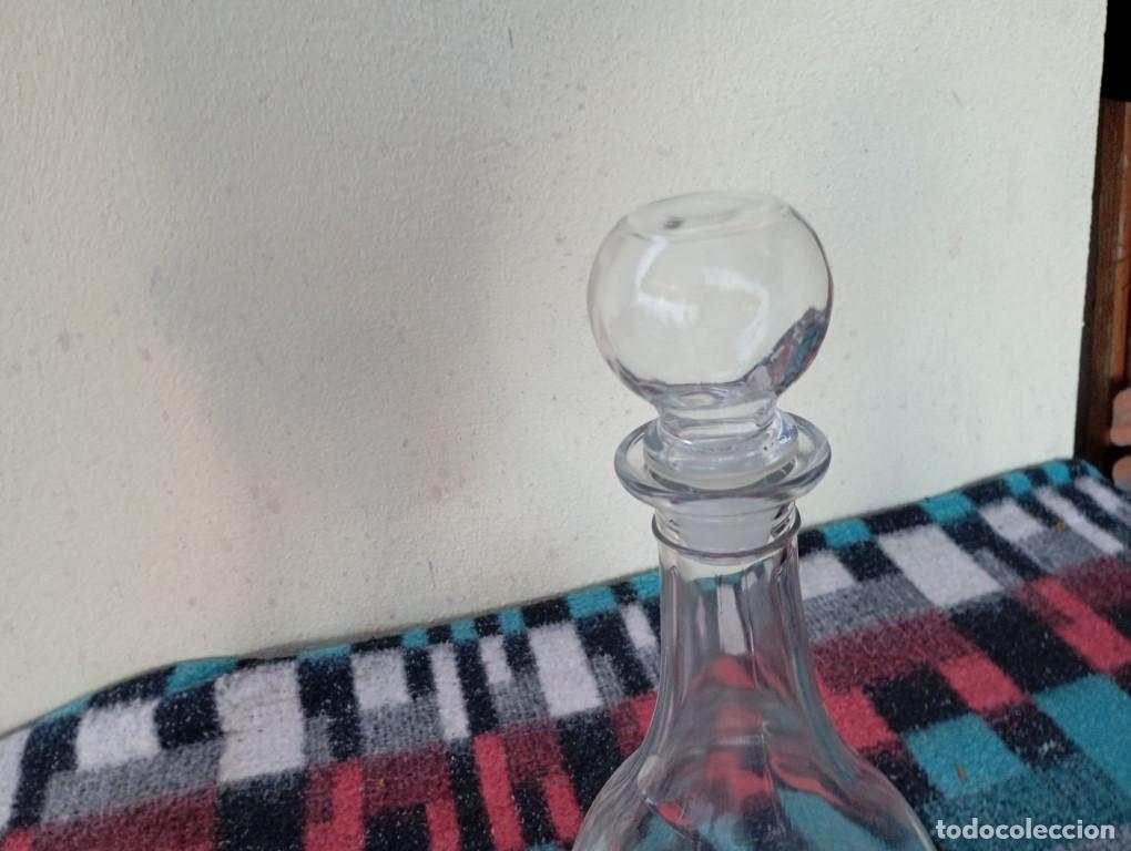 Botellas antiguas: botella de cristal vitange - Foto 2