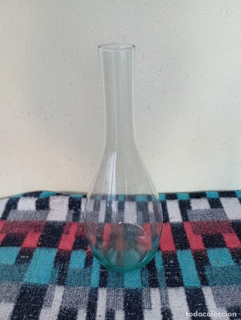 Botellas antiguas: botella de cristal vitange - Foto 1