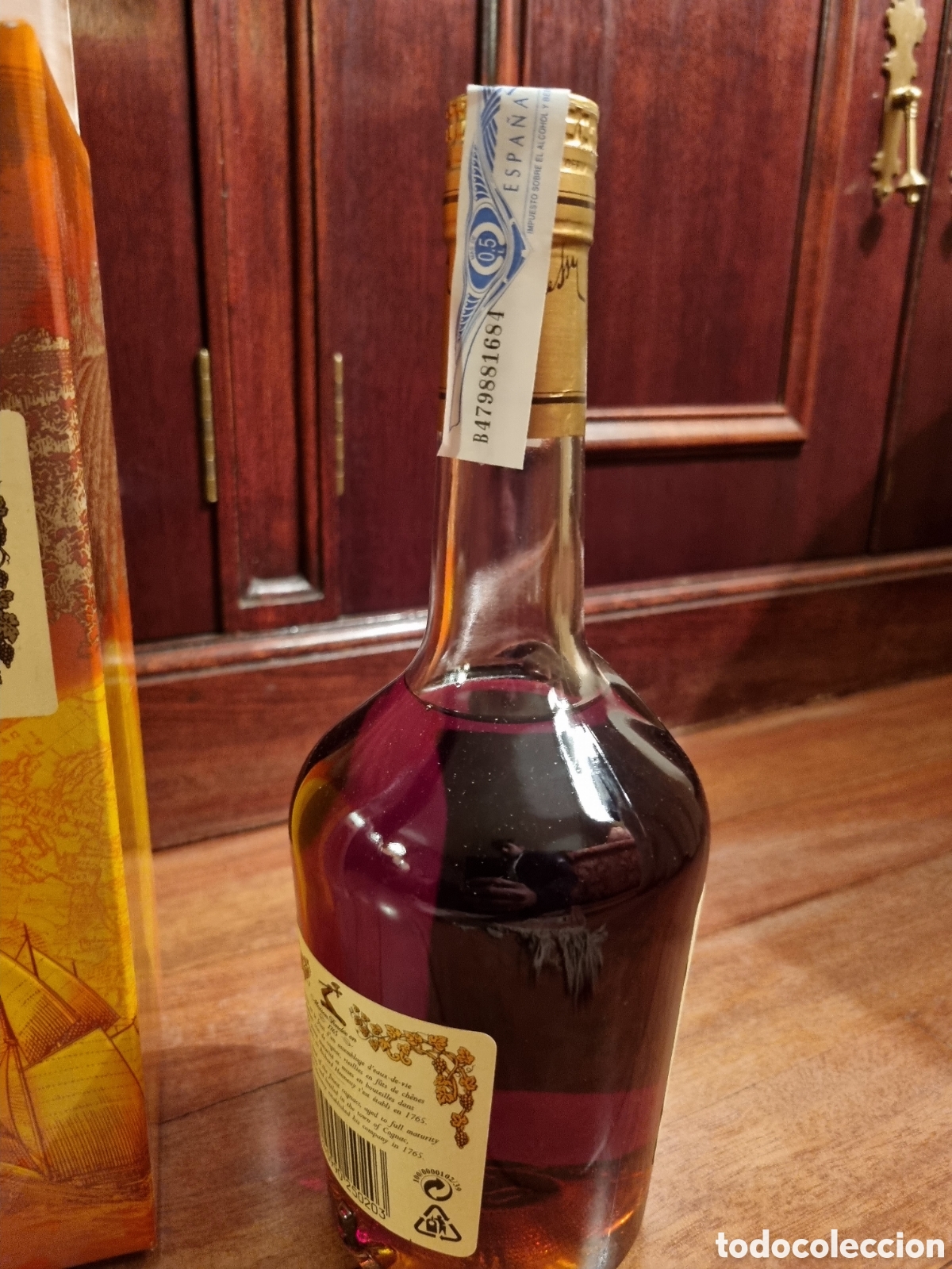 Botellas antiguas: Cognac Hennessy Vey Special - Foto 2