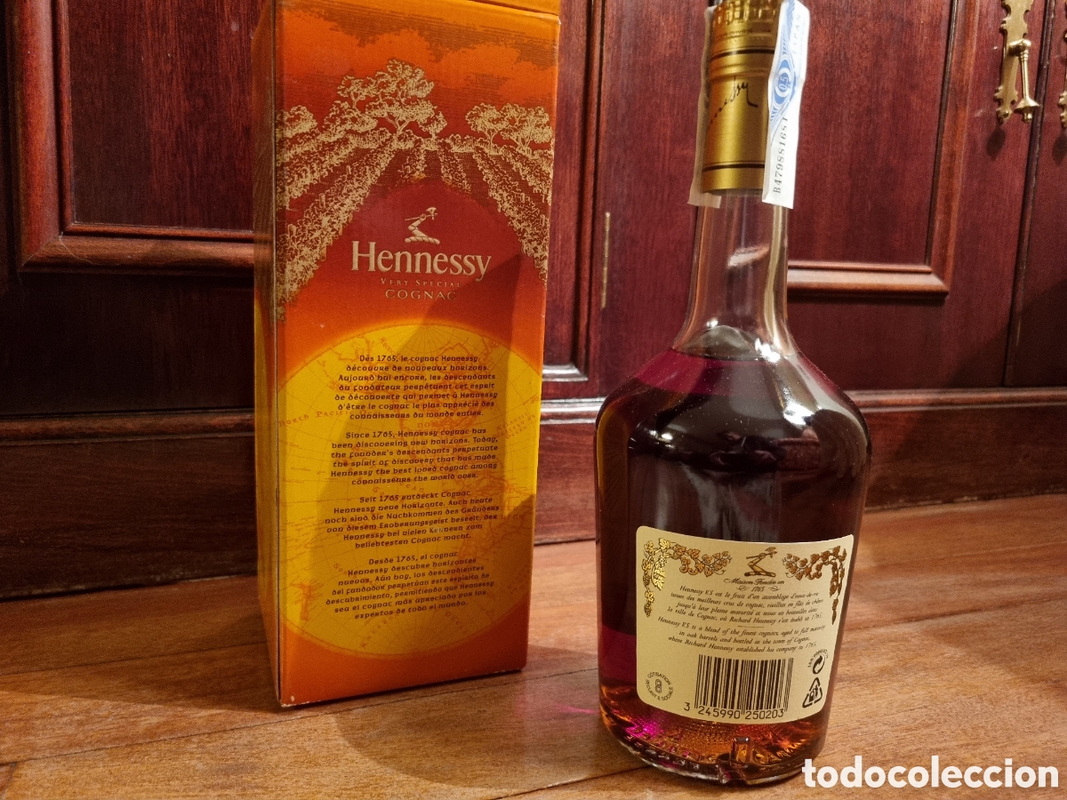 Botellas antiguas: Cognac Hennessy Vey Special - Foto 3