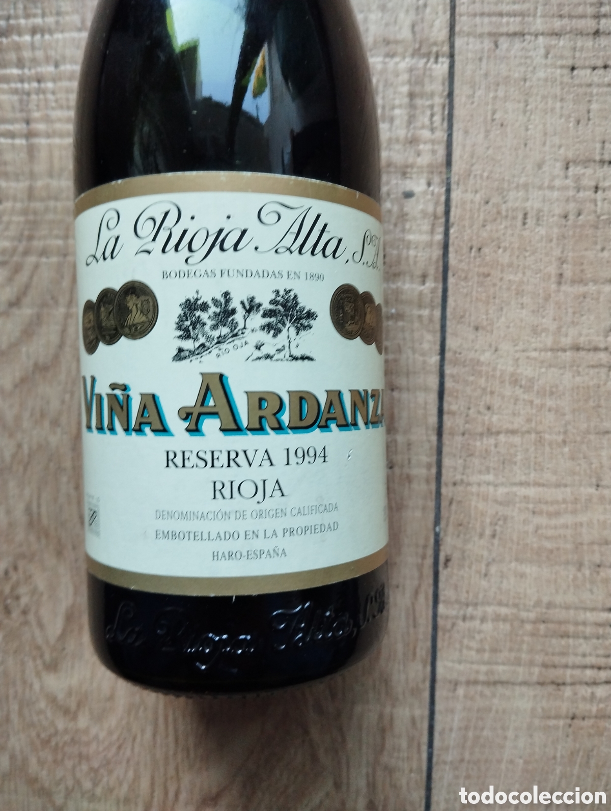 Botellas antiguas: Vi&ntilde;a Ardanza Reserva 1994 - Foto 1