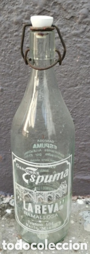 Botellas antiguas: Botella cristal gaseosa - Foto 1