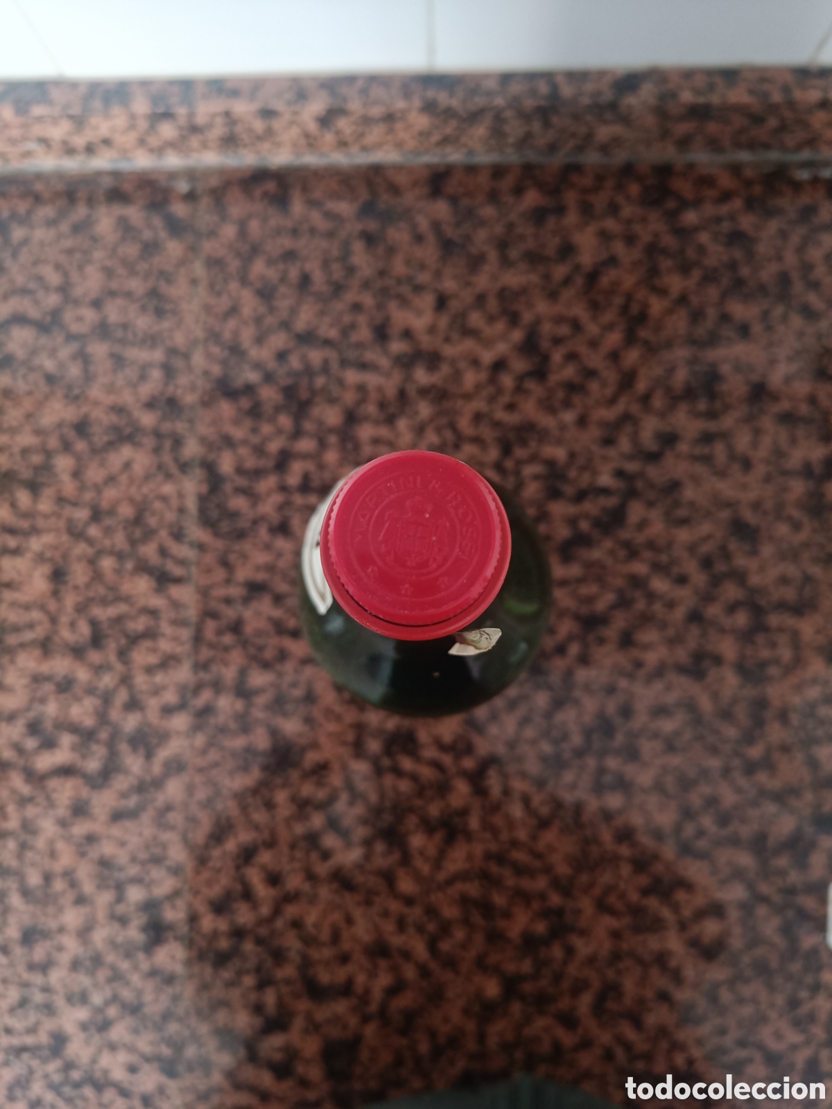 Botellas antiguas: BOTELLA MARTINI ROSSO A&Ntilde;OS 80 - Foto 4
