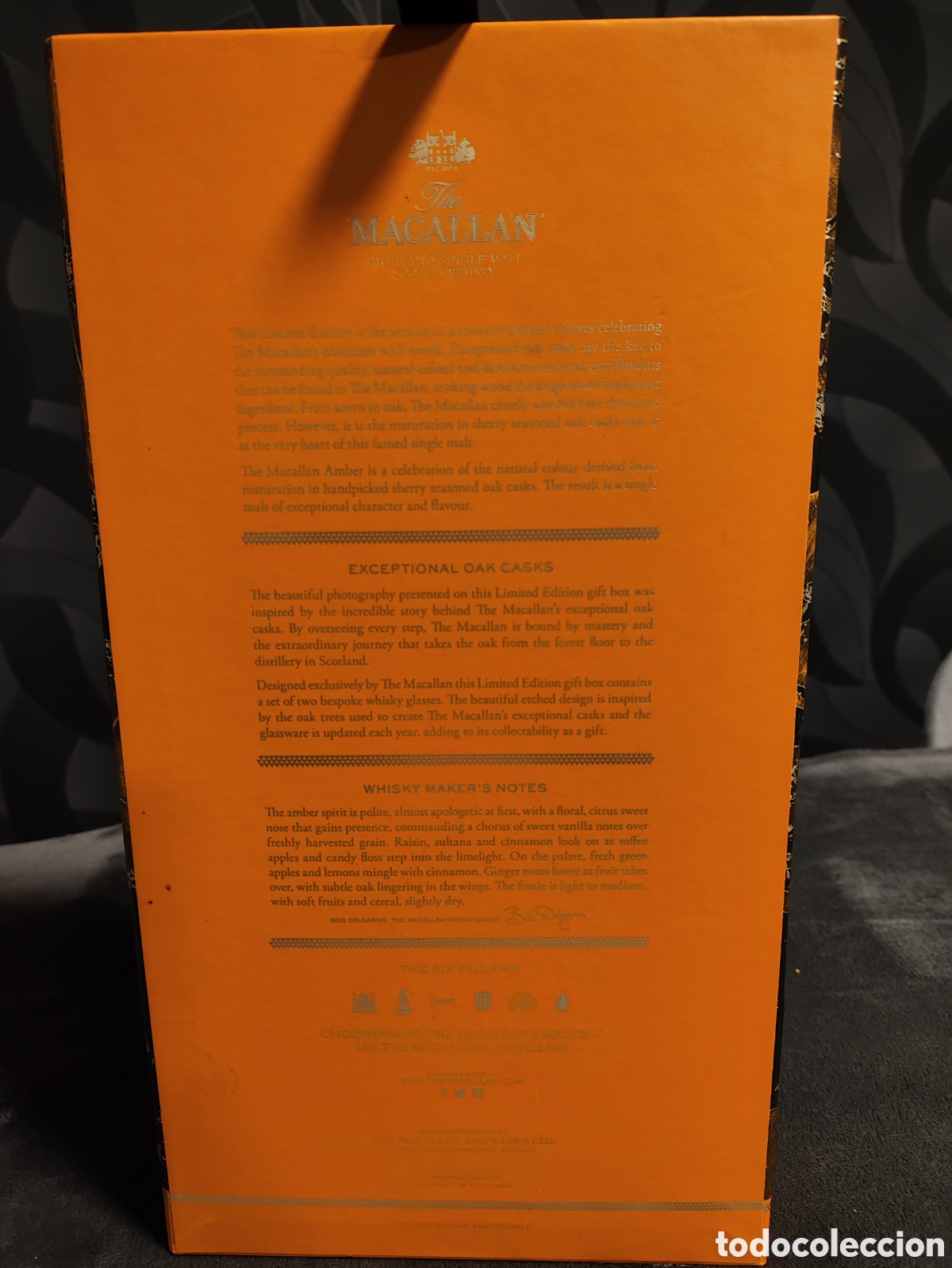 Botellas antiguas: Macallan Amber Edici&oacute;n Limitada - Foto 3