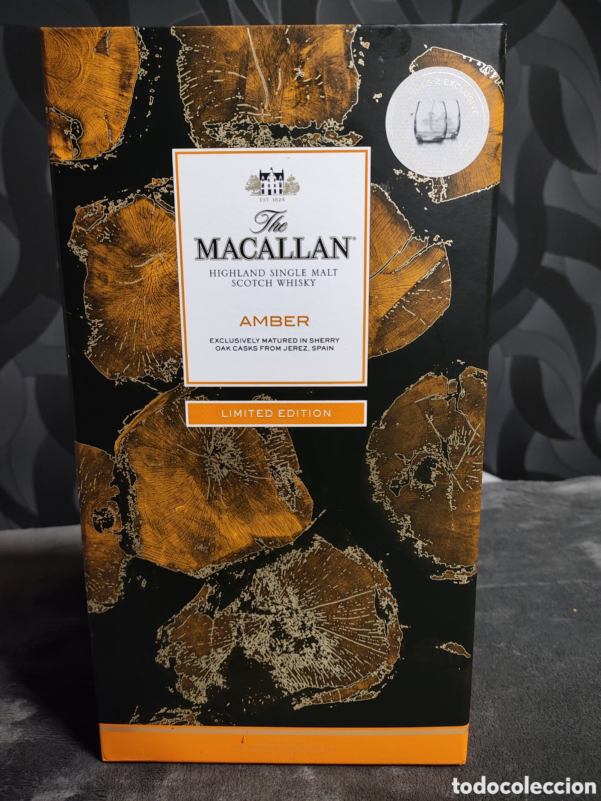 Botellas antiguas: Macallan Amber Edici&oacute;n Limitada - Foto 1