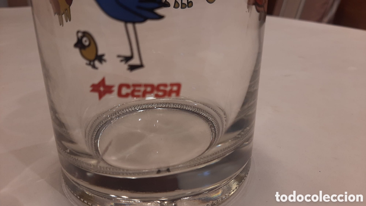 Botellas antiguas: Botella publicidad CEPSA - Foto 1
