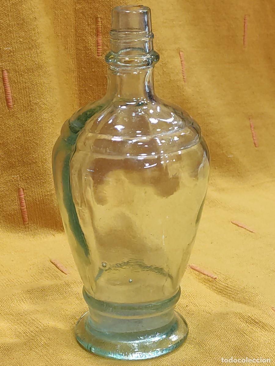 Botellas antiguas: Botella cristal soplado - Foto 2