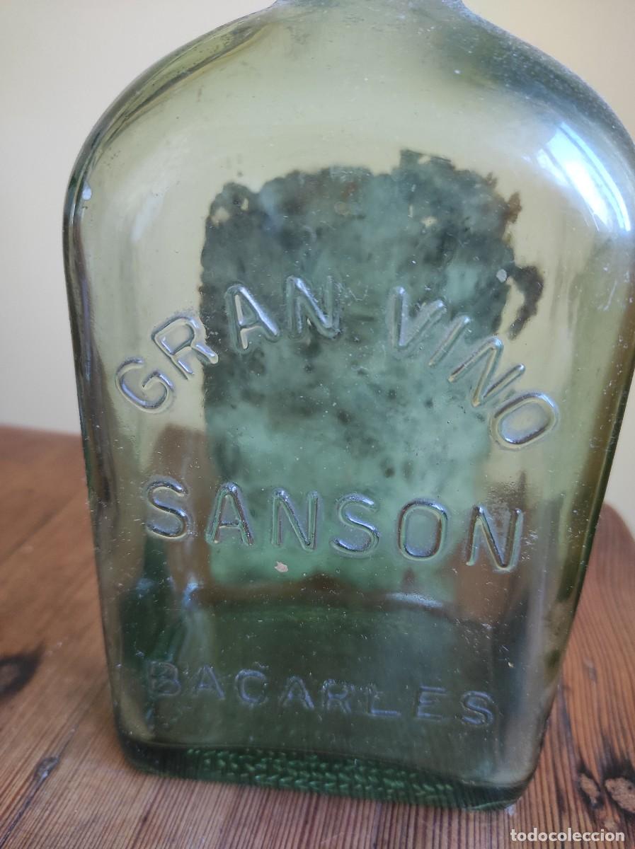 Botellas antiguas: Gran vino Sans&oacute;n bodegas de la victoria. - Foto 3