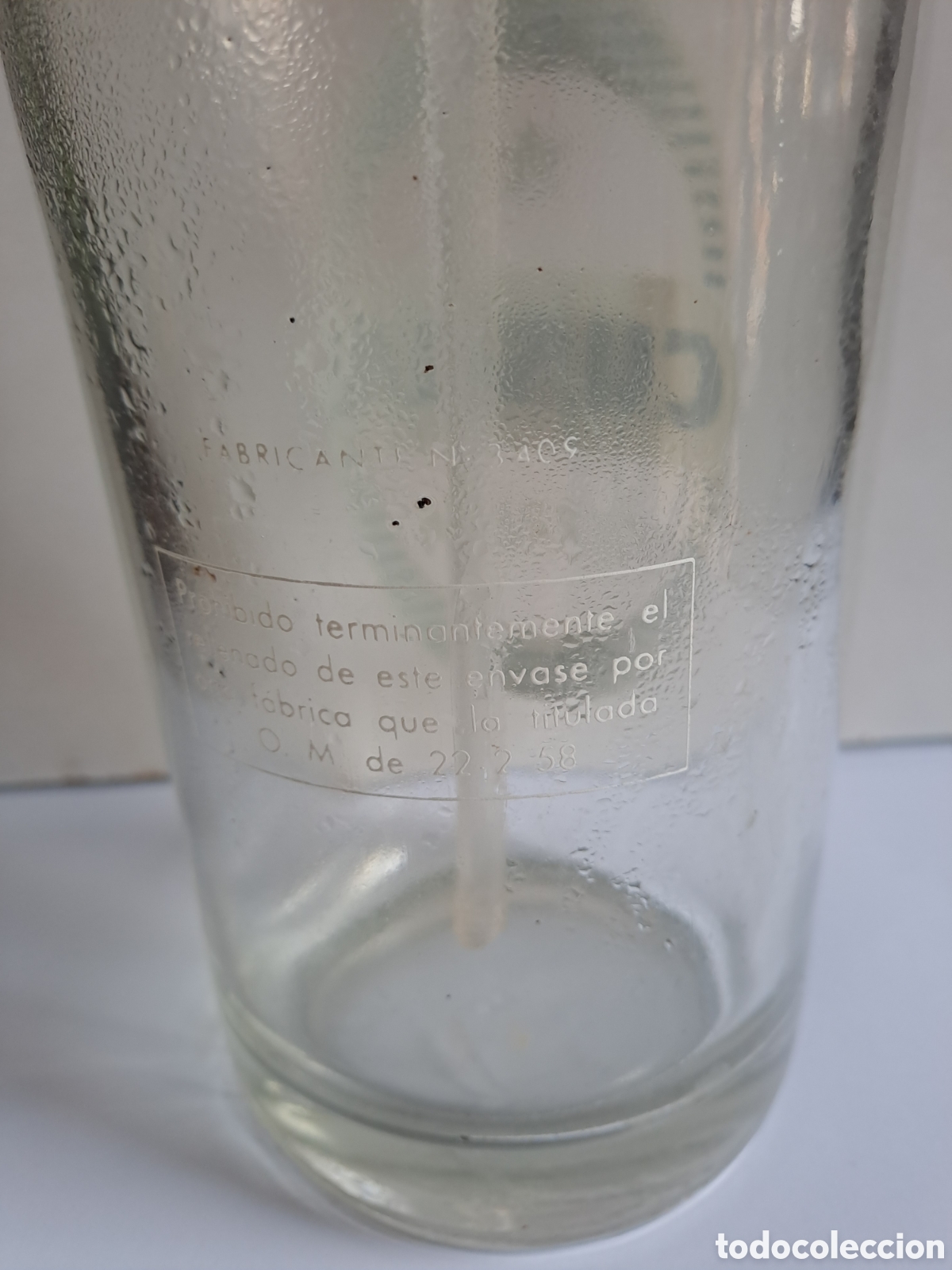 Botellas antiguas: Sif&oacute;n Cussa. T&agrave;rrega - Foto 4