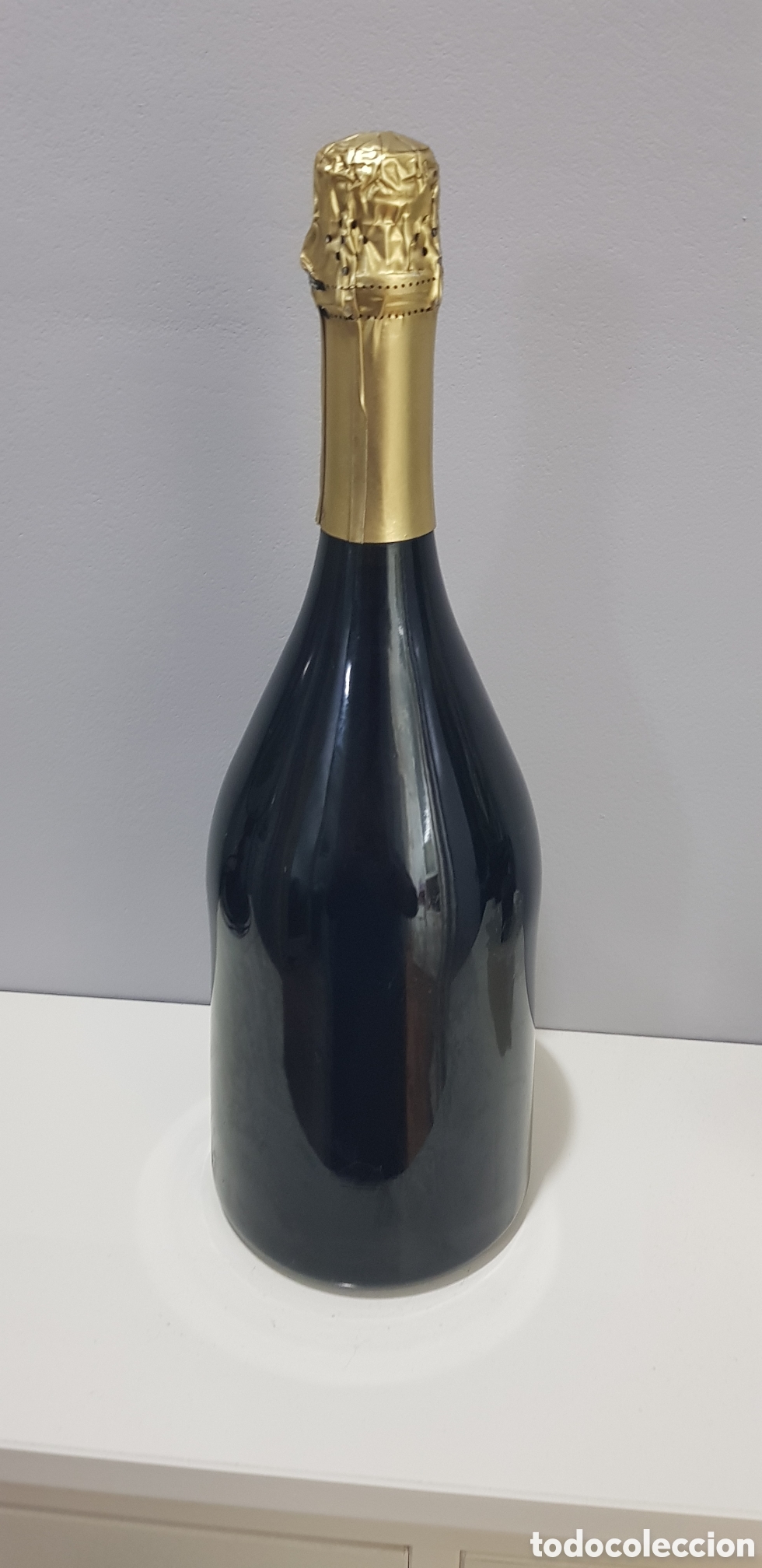 Botellas antiguas: Botella de cava exclusiva codorniu Magnum millenium de 1.5l - Foto 1