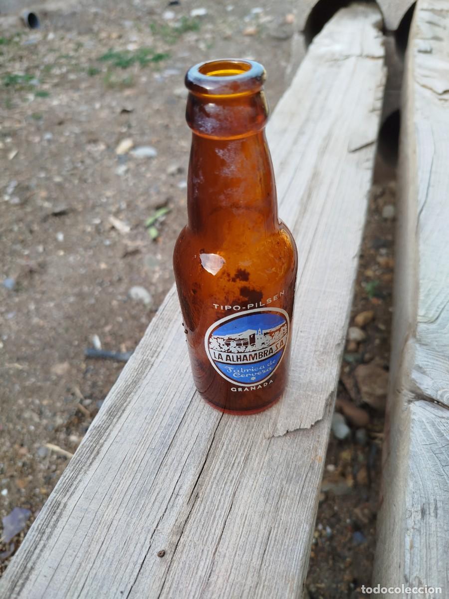 Botellas antiguas: Botella vidrio antigua - Foto 3