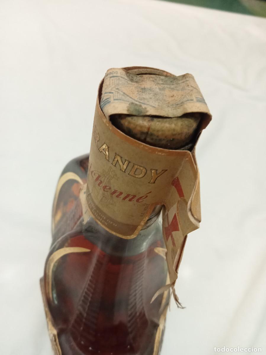 Botellas antiguas: Botella Brandy Teichenne Caravela - Foto 7