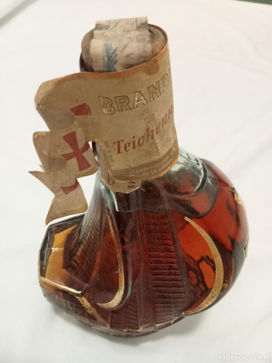 Botellas antiguas: Botella Brandy Teichenne Caravela - Foto 9