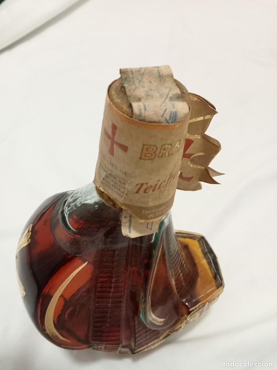 Botellas antiguas: Botella Brandy Teichenne Caravela - Foto 12