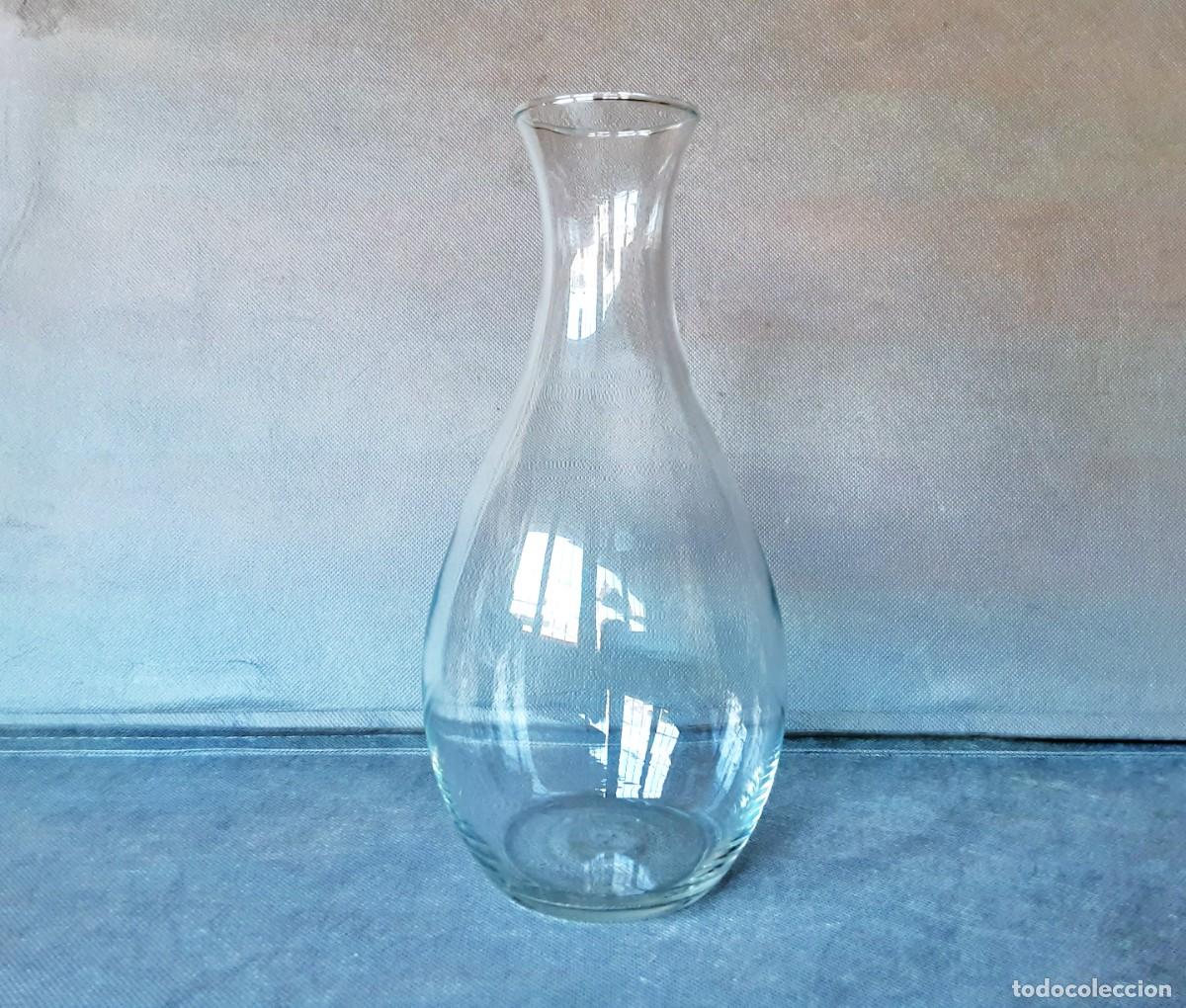 Botellas antiguas: DECANTADOR DE VINO CRISTAL - Foto 1