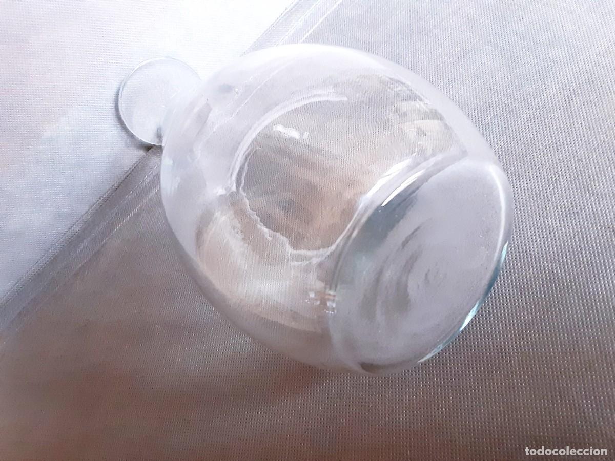 Botellas antiguas: DECANTADOR DE VINO CRISTAL - Foto 3