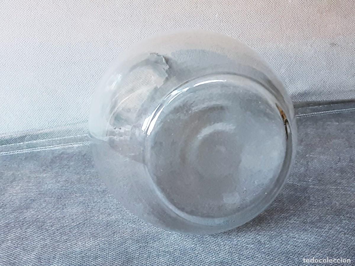 Botellas antiguas: DECANTADOR DE VINO CRISTAL - Foto 4