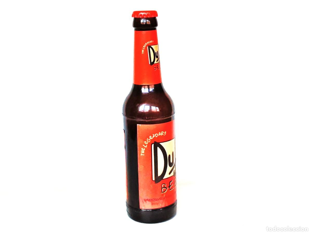 Botellas antiguas: BOTELLA DE CERVEZA DUFF 33 cl SIN ABRIR - Foto 3