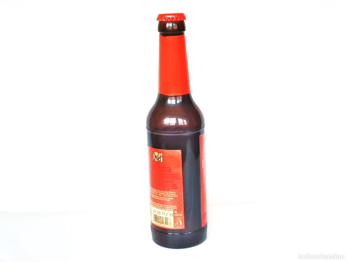 Botellas antiguas: BOTELLA DE CERVEZA DUFF 33 cl SIN ABRIR - Foto 5