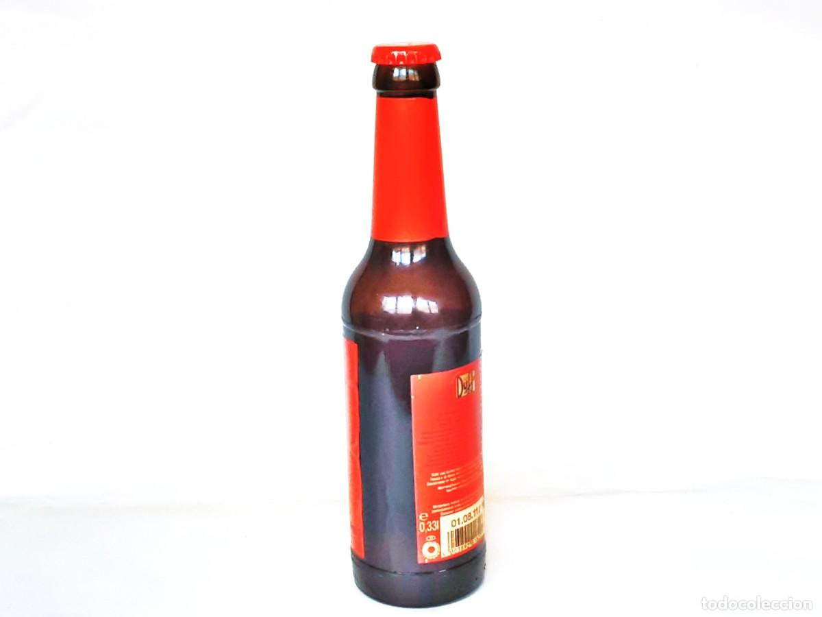 Botellas antiguas: BOTELLA DE CERVEZA DUFF 33 cl SIN ABRIR - Foto 6
