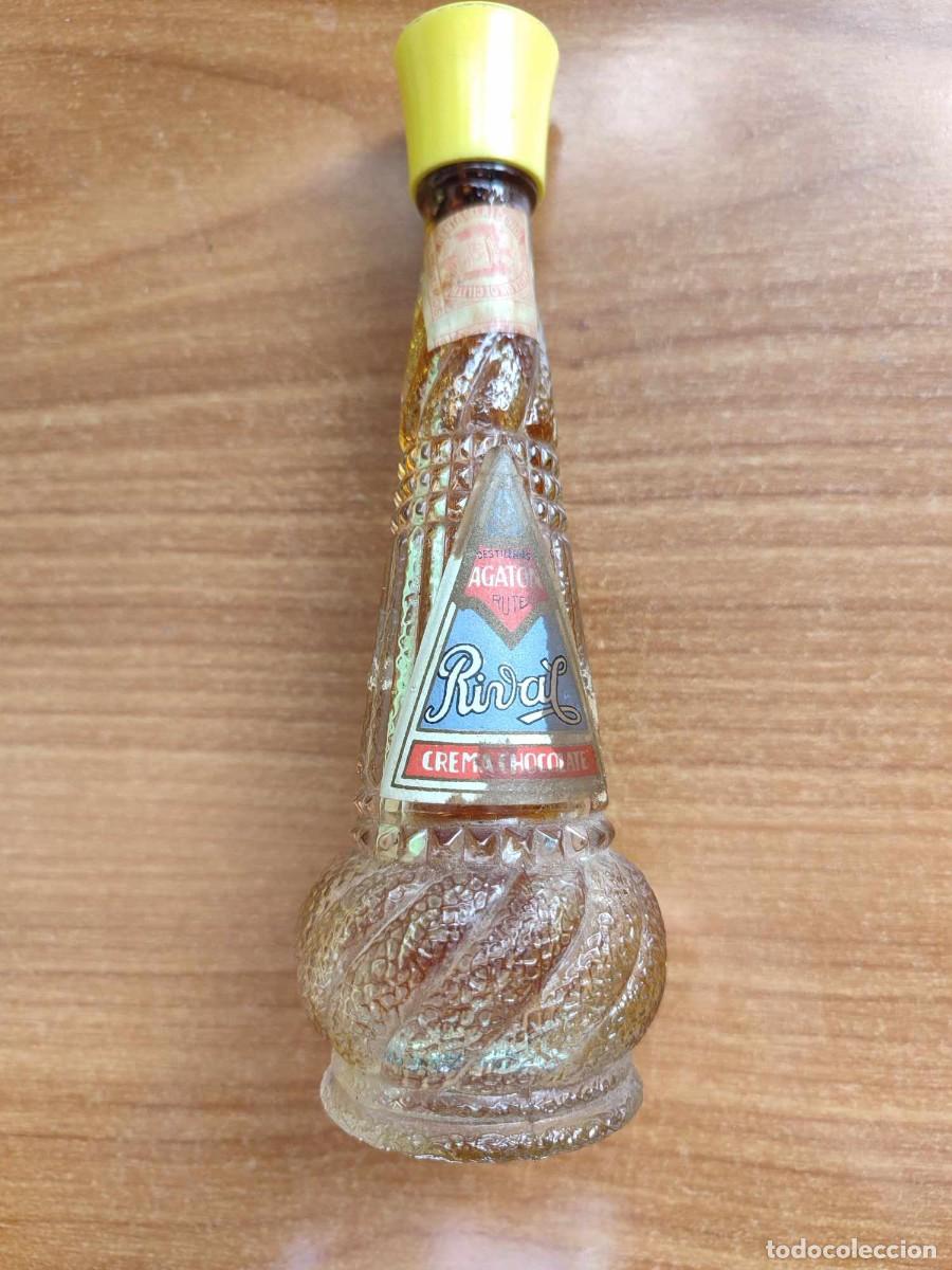 Botellas antiguas: Botella antigua de liquer - Foto 2
