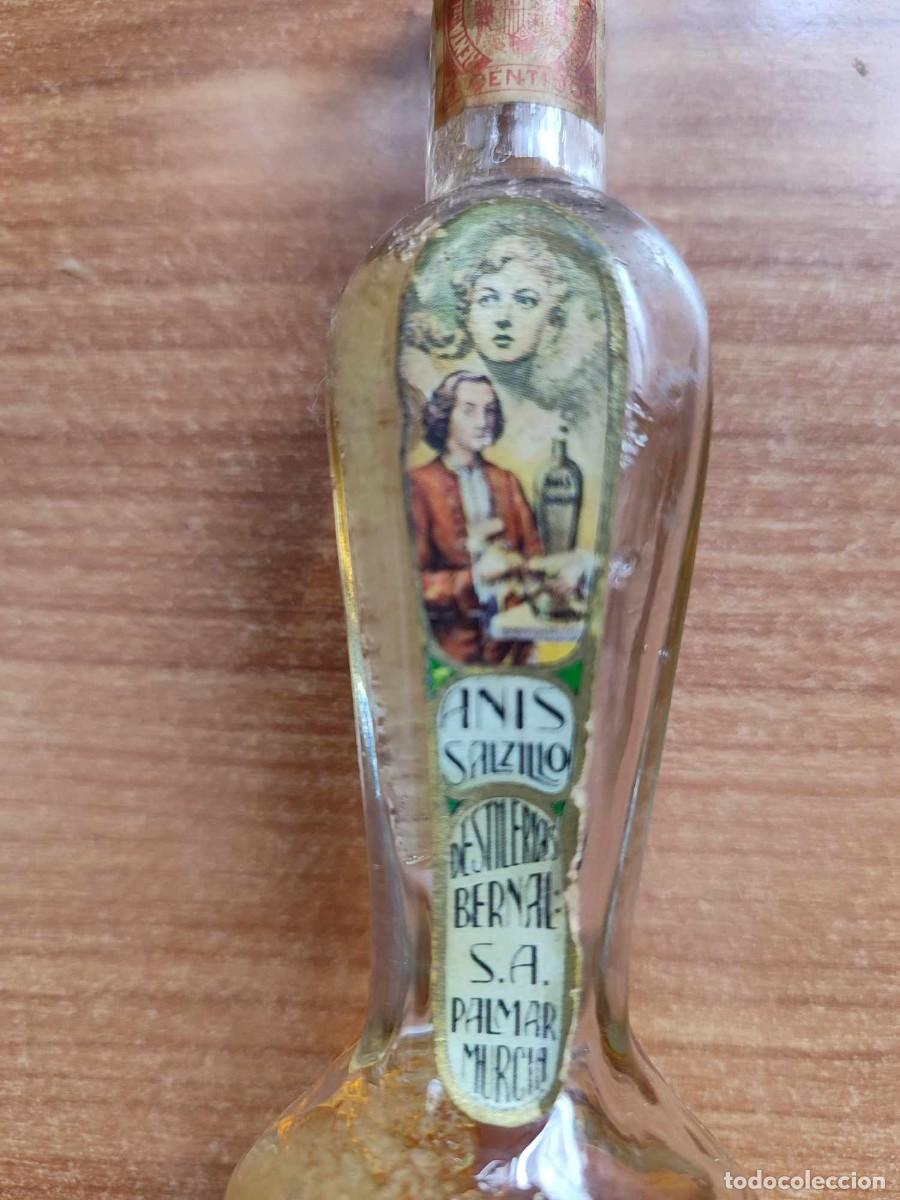 Botellas antiguas: Botella antigua de liquer - Foto 2