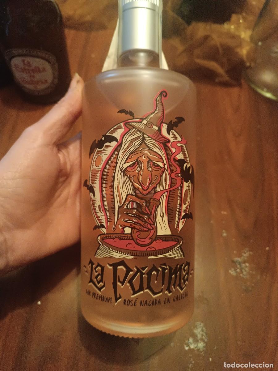 Botellas antiguas: Botella de ginebra la p&oacute;cima - Foto 4