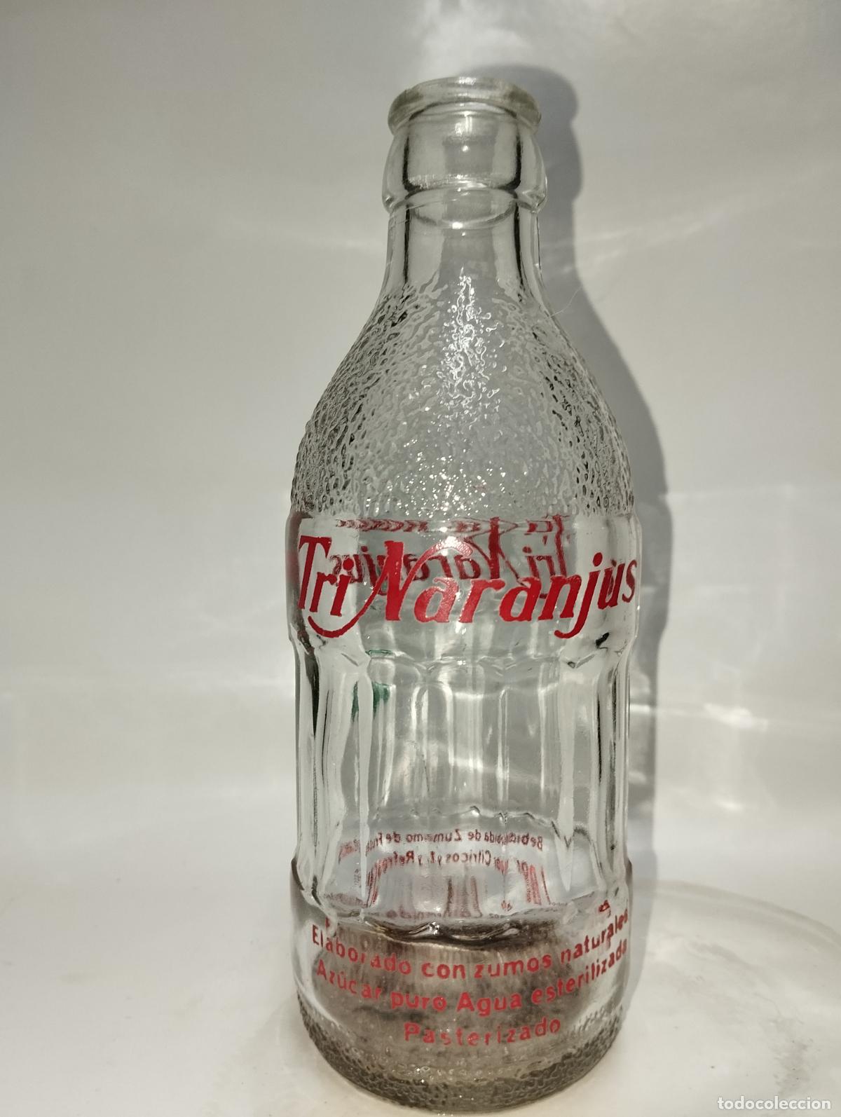 Botellas antiguas: BOTELLA DE TRINARANJUS ANTIGUA - Foto 3