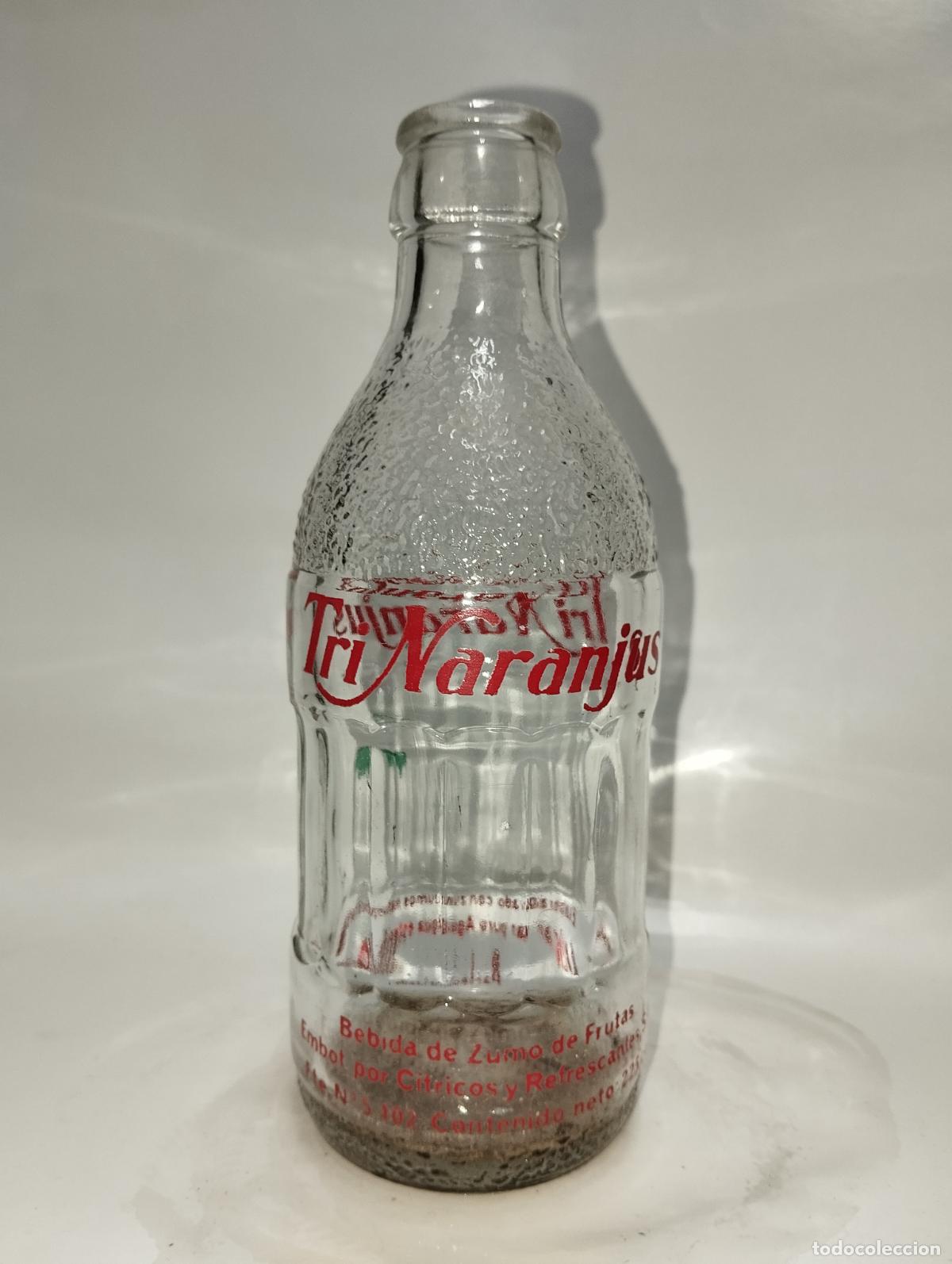 Botellas antiguas: BOTELLA DE TRINARANJUS ANTIGUA - Foto 1