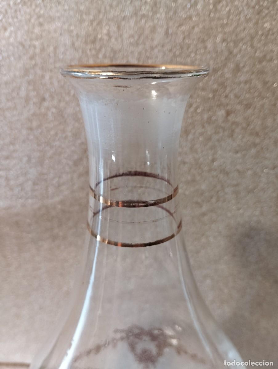 Botellas antiguas: DECANTADOR LICOR, BOHEMIA. - Foto 2