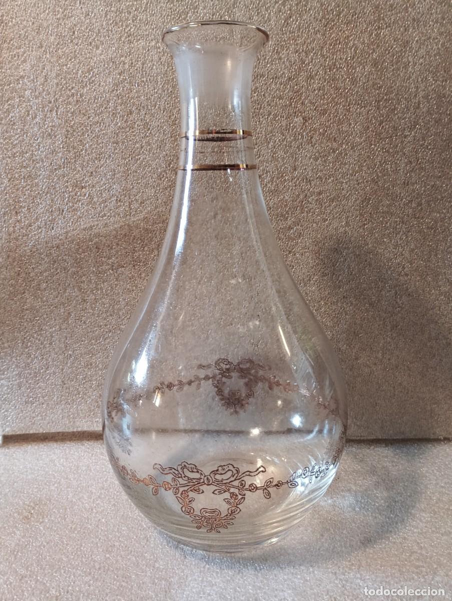 Botellas antiguas: DECANTADOR LICOR, BOHEMIA. - Foto 4