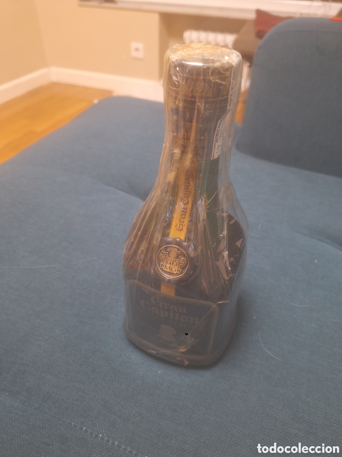 Botellas antiguas: BRANDY EDICI&Oacute;N LIMITADA GRAM CAPITAN - Foto 3