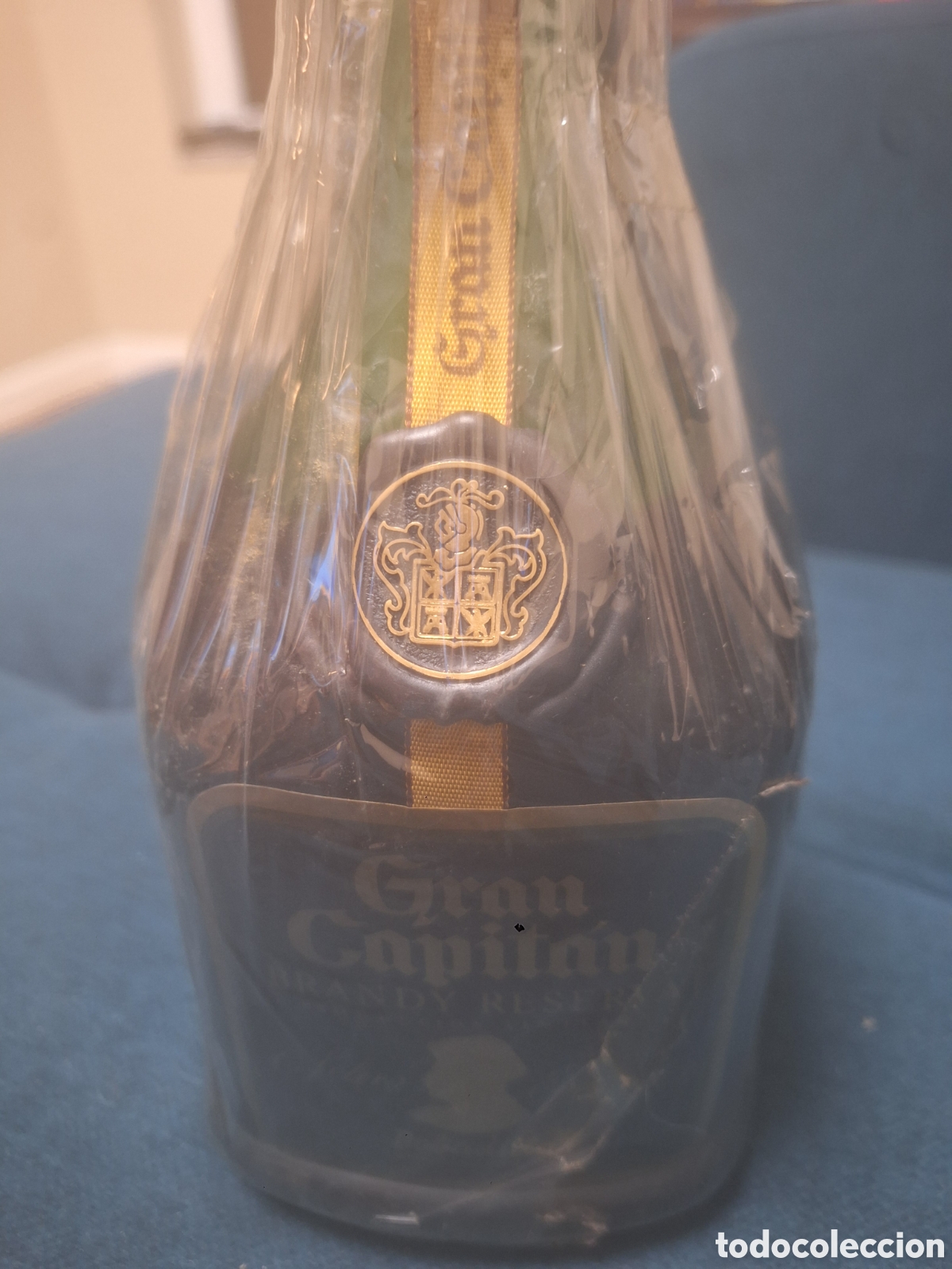 Botellas antiguas: BRANDY EDICI&Oacute;N LIMITADA GRAM CAPITAN - Foto 4