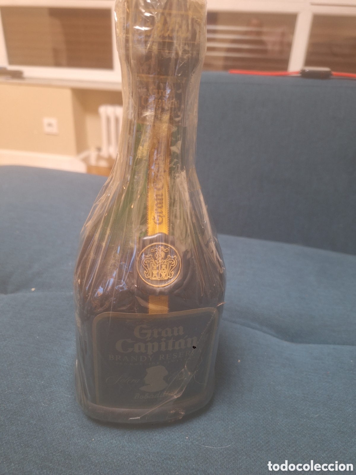 Botellas antiguas: BRANDY EDICI&Oacute;N LIMITADA GRAM CAPITAN - Foto 5