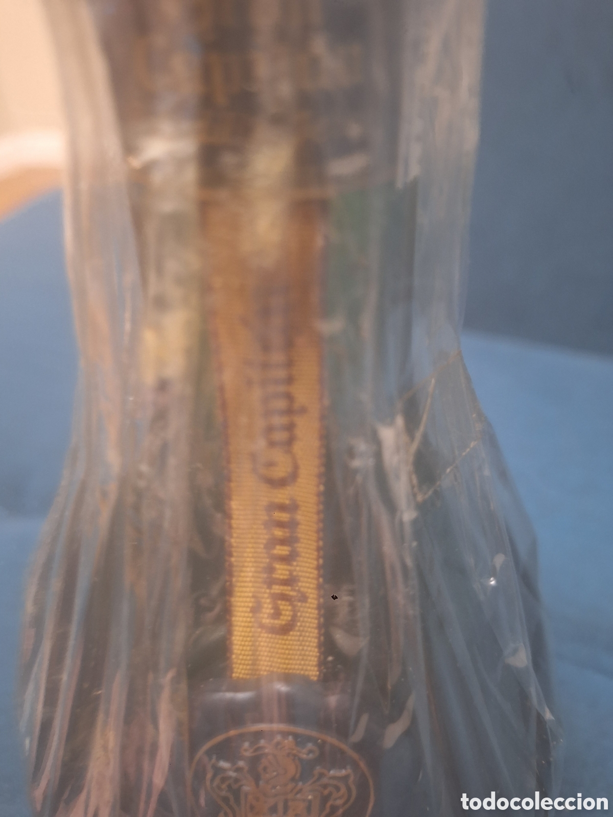 Botellas antiguas: BRANDY EDICI&Oacute;N LIMITADA GRAM CAPITAN - Foto 6
