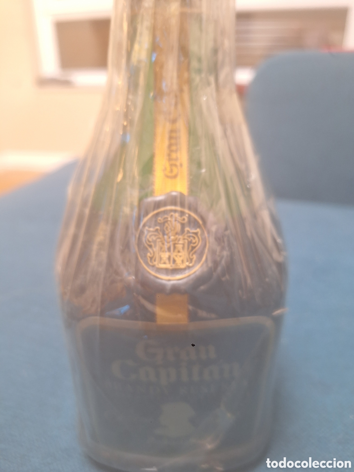 Botellas antiguas: BRANDY EDICI&Oacute;N LIMITADA GRAM CAPITAN - Foto 9