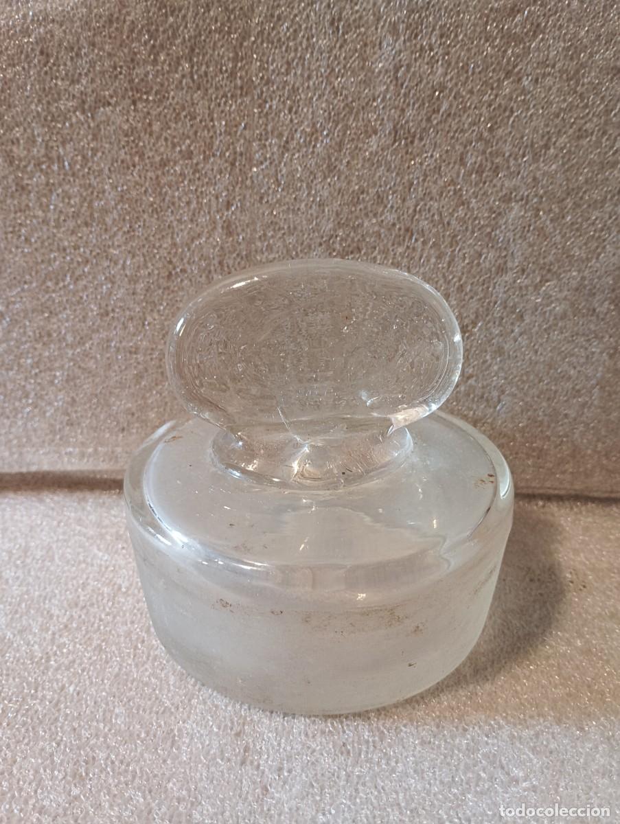 Botellas antiguas: TAPON CRISTAL-BOTICA. - Foto 1